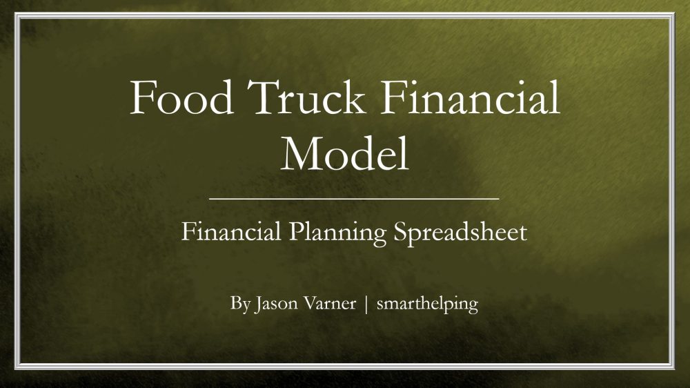 Food Truck Financial Model