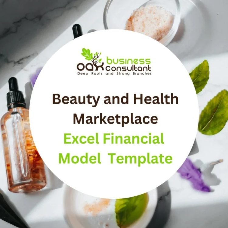 Beauty and Health Marketplace Financial Model Template