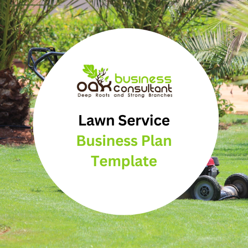 Lawn Service Business Plan Template - Product Image
