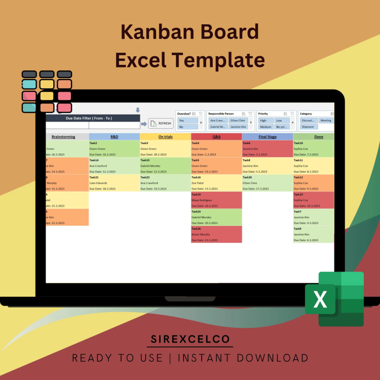 Dynamic Kanban Board