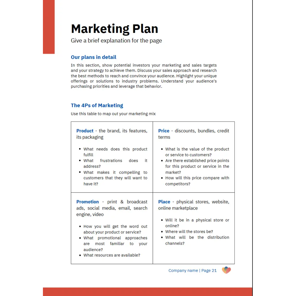 Medical Transportation Business Plan - Marketing Plan