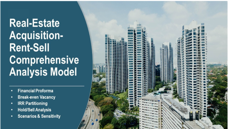 Real Estate Acquisition-Rent-Sell Comprehensive Analysis Model-Basic Version